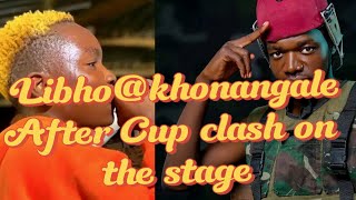 Libho vs Khonnhangale after cupclash on the stage ndiyan muhobe #china chemadzimai@chillspot