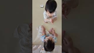 [11개월 쌍둥이] 복수혈전 싸우는게 일상 중재하다 하루가 다 감 #11개월아기 #쌍둥이 #쌍둥이싸움 #baby