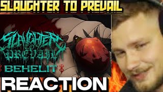 FIRST TIME LISTENING TO 👂🏻Slaughter To Prevail | BEHELIT (REACTION!!!)