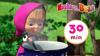 Download Masha and the Bear 🤣🤸 YES, IT'S RECESS! 🤸🤣 Best 30 min ⏰ cartoon collection 🎬 Jam Day День варенья mp3