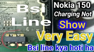 what is the bsi line on mobile and how to solve this problem | Nokia rm-1190 charging problem