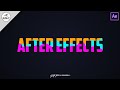 Liquid Text Effect Tutorial | Text Animation | After Effects Tutorial | No Plugins | GSP Creations