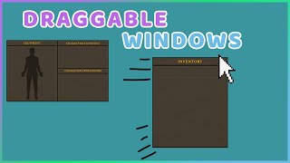 How To Make DRAGGABLE UI ELEMENTS - Easy Unity Tutorial