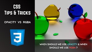 Master Transparency in Web Design: Opacity vs. RGBA in CSS (Your Ultimate Guide!)