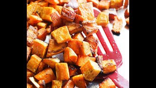 Oven Roasted Sweet Potatoes Recipe - Try This Simple \u0026 Savory Side! - by Pip and Ebby