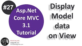 (#27) Display Model list data on view in Asp.Net Core | Asp.Net Core tutorial