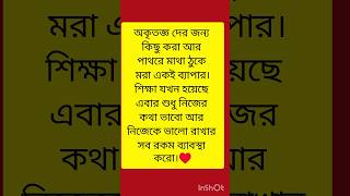 পাথরে মাথা ঠুকে মরা অনেক ভালো😥#shorts #shortsfeed #youtubeshorts #video