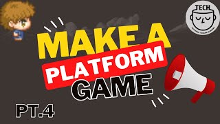 HOW TO MAKE A PLATFORM GAME IN JAVASCRIPT TUTORIAL P5PLAY - SOUND & LEVELS