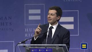 Mayor Pete Buttigieg Speaks at 2019 HRC Las Vegas Dinner