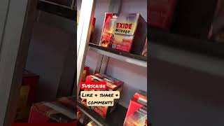 Exide All type automotive battery