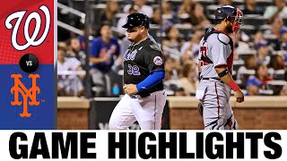 Nationals vs. Mets Game Highlights (9/2/22) | MLB Highlights