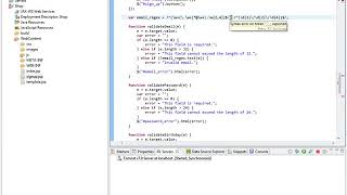 Setting up your JSP environment 9 Validating with Javascript YouTubevia torchbrowser com