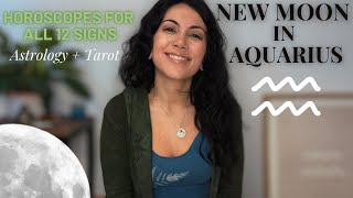 New Moon in Aquarius ~ Horoscopes for ALL SIGNS || January 29, 2025 (Astrology + Tarot)