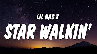 Lil Nas X - STAR WALKIN' (League of Legends Worlds Anthem) (Lyrics)