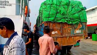 ভেদুরিয়া থেকে লাহারহাট যাচ্ছি ফেরিতে করে #এমএইচহামিদব্লক।নিউ ভিডিও ২০২৪