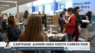 Carthage Junior High hosts Career Day