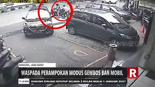 Waspada Perampokan Modus Gembos Ban Mobil | REDAKSI SIANG (16/12/20)