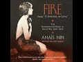 fire from “a journal of love” the unexpurgated diary of anais nin 1934–1937 by anais nin