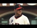 LAD@SF: Peavy strikes out five in Giants debut