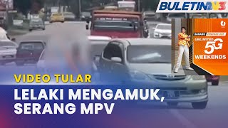 VIDEO TULAR | Lelaki Amuk Ditahan Orang Ramai