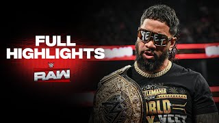 Wwe Raw Highlights Hd May 21 2025 Wwe Monday Night Raw Highlights 5 21