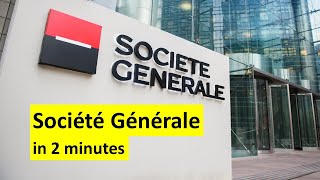 Société Générale in two minutes