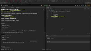 Leetcode easy problem 3467. Transform Array by Parity | devops python practice