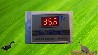 how to program the XH W3002 AC/DC thermostat [ the practical and easy method, step by step explain ]