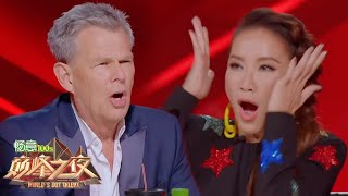 Strong Man TOUGA WOWS everyone with his strength! | World's Got Talent 2019 巅峰之夜