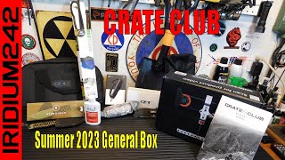 Crate Club Summer 2023 General Box Unboxing