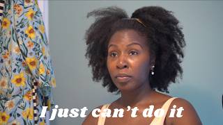 I can't create this type of natural hair content anymore 😩