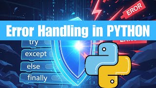 Error Handling | Try, Except, Else, Finally | Python for Beginners #python #pythonprogramming #code