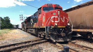 Railfanning Durand, Mi 7-22-22