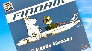 Finnair Moomin Airbus A340-300 Review