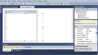 Visual Basic Tutorial 168 Paint Part 1 Custom Controls