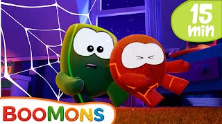 BooMons - La telaraña y más capítulos | Caricaturas y dibujos animados para niños