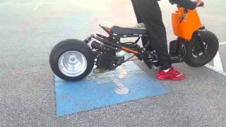 Honda ruckus burnout 49cc