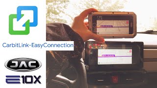 ¿CÓMO CONECTAR SU TELÉFONO CELULAR CON CABLE A LA PANTALLA DEL CARRO JAC E10X? ⚡️🚙