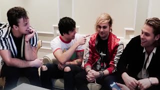 michael clifford making 5sos laugh for seven minutes straight