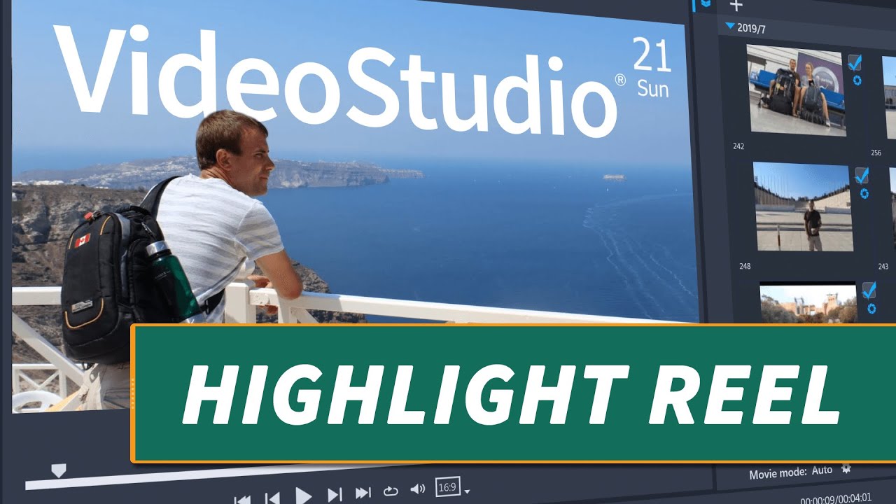 Videostudio Highlight Reel Youtube