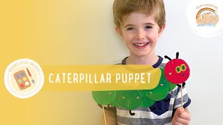 Craft Tutorial: DIY Hungry Caterpillar Puppet