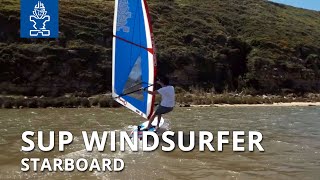 How to Set Up Your Starboard Inflatable WindSUP To Go Windsurfing