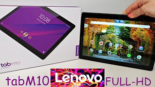 Lenovo Tab M10 Full-HD Android Tablet UNBOXING \u0026 REVIEW