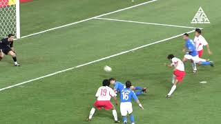 أهداف مباراة إيطاليا 2-1 كوريا (دور ال 16) كأس العالم 2002 تعليق عربي بجودة FHD