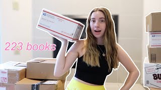 unboxing my books | all the books i own 🧸🪩💐