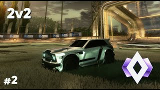 Rocket League 2v2 Champ 1 Gameplay (No commentary)