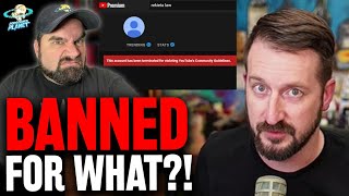 INSANE! Nick Rekieta BANNED From YouTube! For Fighting Back Against Mass Flagging Psychos