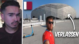 REAKTION auf Ich besuche alle WM 2022 Stadien in Katar! (+ Ligaspiel)