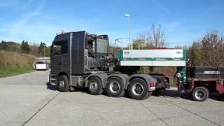 New 650hp Mercedes Actros SLT heavy hauler with PowerShift Auto and Turbo Coupling