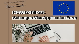 How to fill out the Schengen Visa Application Form (Tourist Visa/Short Stay) | Schengen Visa part 5